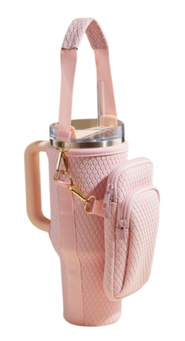 Ashely Pink Scuba Bag