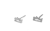 Trice CZ Climber Stud Earrings