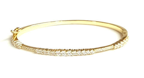 Schulyer Graduated CZ Tennis Bangle