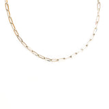 Arianna Safety Pin Chain Necklace